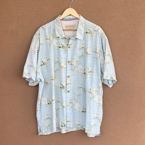 Stylish Tommy Bahama silk blend shirt
